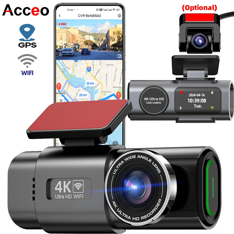 Rejestrator Samochodowy Ultra 4K Pro